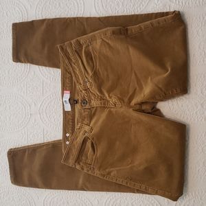 CAbi skinny cords in Umber sz6